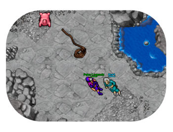 Kurt dentro do Slowpoke Well.