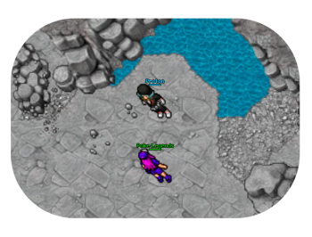 Proton no final da cave da Slowpoke Well.