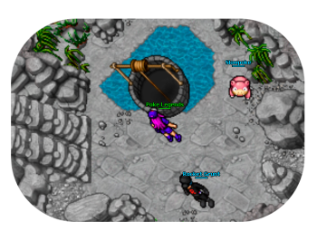 A entrada do Slowpoke Well.